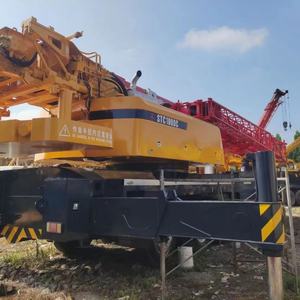 Grue tout-terrain Sany d'occasion haute performance de 100 tonnes avec système hydraulique pour la manutention de matériaux industriels - Product Image 1