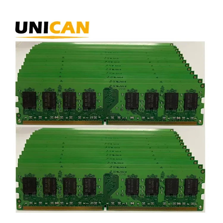 2GB DDR2 रैम PC2-5300 667MHZ Longdimm Udimm गैर ECC Unbuffered डेस्कटॉप मेमोरी के लिए इंटेल/AMD