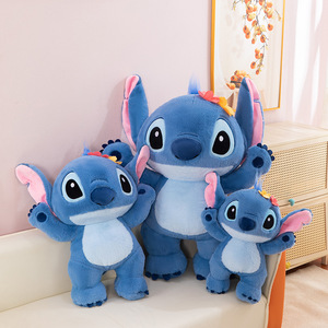 Peluche <span class=keywords><strong>Lilo</strong></span> & Stitch, Poupée Apaisante Étoile Fleurie, Rembourrage Coton PP, Cadeau d'Anniversaire Transfrontalier - Product Image 4