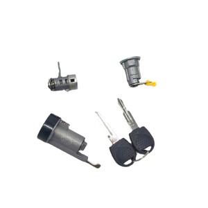Car <b>Lock</b> Cylinder 9017551 Dark Gray Aluminum Cylindrical <b>Lock</b> With 2 Keys For Chevrolet Sail Ignition Door Trunk <b>Locks</b> - Product Image 1