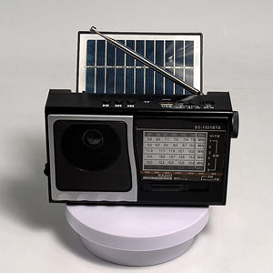 Custom Solar Portable Radio 8 Band AM FM SW <b>Receiver</b> USB TF MP3 Player <b>Wireless</b> BT Speaker - Product Image 2