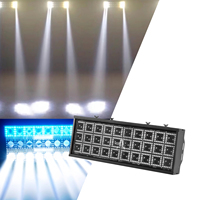 Luz Estroboscópica LED de Cortina de 30*5W, 350W RGB con Control de Píxeles Auxiliar, 10KHz Sin Parpadeo, DMX RDM, Efecto de Iluminación para Escenario
