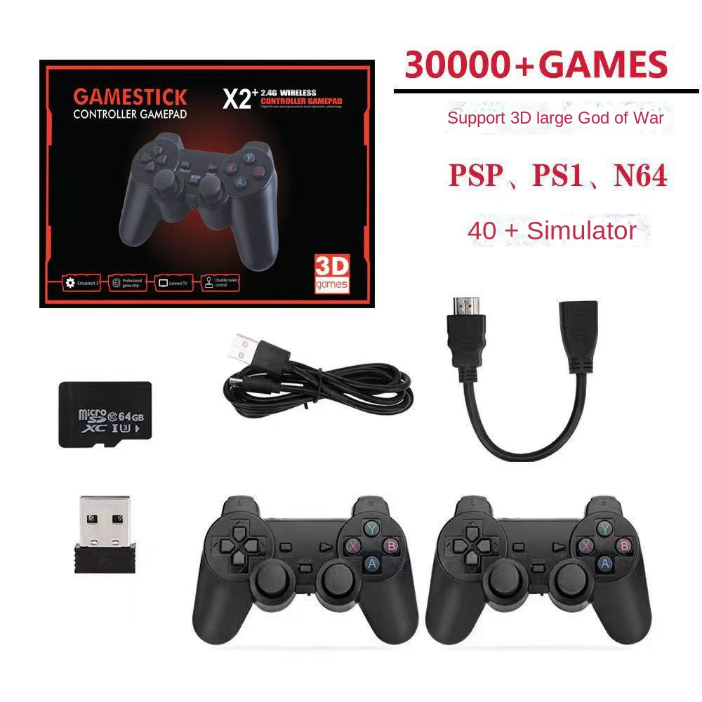 X2 PLUS 64G petit paquet (3,5+ jeux) Noir