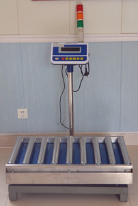 Factory Direct Production Line Rollen waage Edelstahl Automatische dreifarbige elektronische Alarm waage - Product Image 2