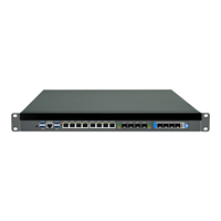 Router Empresarial Personalizado de 1U para Montaje en Rack, Intel B860, Intel Ultra 7 265K, Ultra 9 285K, 100G SFP+, 8L, pfSense, Ubuntu, CentOS, Firewall, VPN
