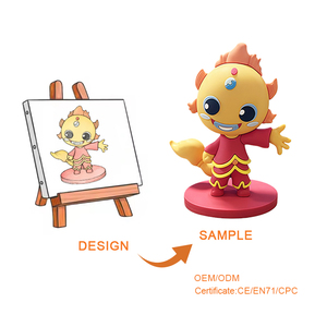 โรงงานผลิตของเล่นไวนิล PVC เป็นมิตรกับสิ่งแวดล้อม รับผลิตฟิกเกอร์ PVC งานศิลปะแบบกำหนดเอง ตุ๊กตาสะสมรายละเอียดสูงสำหรับเด็กเล่น ตกแต่งบ้าน - Product Image 1