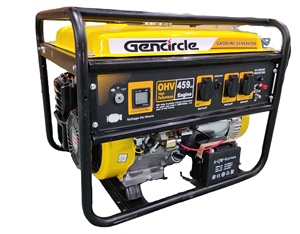 Générateur d'essence portable avec moteur à essence 3,1 kW 4,5 kW 5 kW 6 kW 7 kW 8 kW Alimentation électrique AC/DC pour usage domestique - Product Image 1