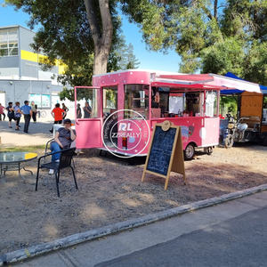 2024 gerobak makanan seluler es krim diakui Ce Trailer makanan seluler dilengkapi penuh Trailer Makanan Cepat seluler - Product Image 6