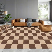 Dalles de moquette carrées emboîtables en nylon de marque exclusive, antistatiques, amorties, antidérapantes, insonorisées, adaptées aux animaux domestiques, fabriquées à la machine