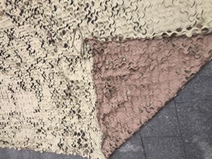 Beige Camo Shade 420D <span class=keywords><strong>Malla</strong></span> de <span class=keywords><strong>sombra</strong></span> de <span class=keywords><strong>camuflaje</strong></span> resistente <span class=keywords><strong>para</strong></span> uso en exteriores - Product Image 4