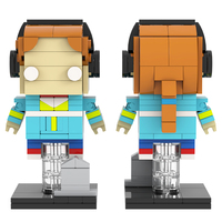 Briques MOOXI MOC7753 141 pièces Max Mayfield Cadeau DIY à assembler Ensembles de blocs de construction pour enfants Jouets éducatifs pour enfants