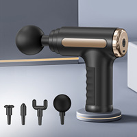 Haute qualité meilleur budget portable vitesse Vibration corps avec étui Percussion 4 tête pistolet Massage
