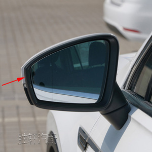 Volkswagen Tiguan L Tayron Rearview <b>Mirror</b> Frame <b>Plastic</b> Side <b>Mirror</b> Cover Full Set Left Right Fit 2017 2018 2019 - Product Image 5