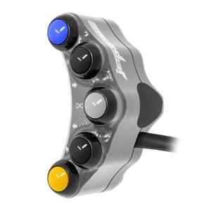 Interrupteur de guidon gauche pour BMW S 1000 RR 2015/2018 (Titane) - Product Image 2