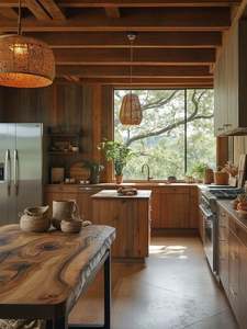 Gabinetes de cocina modulares de madera maciza personalizados japoneses ordinarios con Isla personalizada - Product Image 2