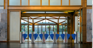 การป้องกันการควบคุมการเข้าถึงที่มีคุณภาพสูงพนังหมุนมอเตอร์ประตูกั้นผู้ผลิต - Product Image 5