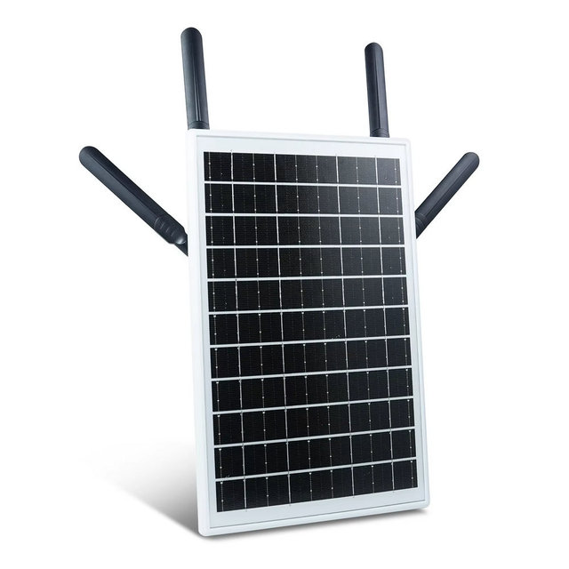 4G+S1 WIFI6 300Mbps 2.4GHz Router Solar SIM Card Waterproof Outdoor 4G to WiFi Ethernet E534