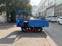 Mini transporteur chenillé chinois, mini tombereau de chantier, tombereau à chargement automatique, chargeur tombereau, camion minier, transporteur chenillé CVT