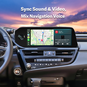 مشغل دي في دي للسيارة لكزس إي إس 2021-2022، شاشة 12.3 بوصة بنظام أندرويد 13 مع واجهة كاربلاي لاسلكية وأندرويد أوتو من بيناريتك - Product Image 2