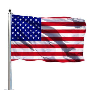 Nouveaux produits imprimés, drapeau brodé extérieur des états-unis, drapeau <span class=keywords><strong>américain</strong></span> brodé - Product Image 1