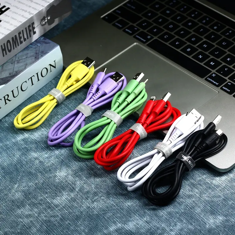 Usb Cables For Phones Factory Price 3A Fast Charging Data Cable For Computer Mobile Phone Universal C Port 1.2M USB Cable