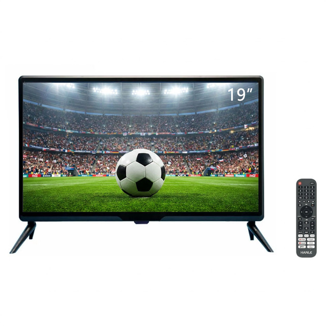 Portable 19 Inch Small Size OEM ODM Custom 12V DC WiFi HDMI HD LCD Flat Screen Android 11.0 Smart LED Hotel TV