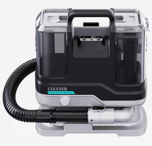 Nettoyeur de tapis à vapeur électrique portable à haute pression avec seau d'agent de nettoyage séparé - Product Image 2