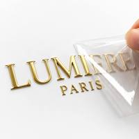 Autocollants de transfert UV personnalisés, pelables, avec logo, imperméables, étiquettes 3D en cristal pour verre, métal, bois, céramique