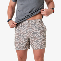 Shorts de camouflage personnalisés pour hommes, séchage rapide, polyester, élasthanne, légers, pour la chasse, la pêche, les activités sportives, vente en gros