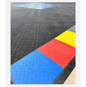 Diseño moderno Antideslizante Sólido Enclavamiento PP Baldosas de garaje Resistente al desgaste Instalación de clic Superficie lisa de cubierta de clic - Product Image 3