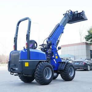 Sıcak Ürün H180 Teleskopik Tekerlekli Yükleyici Ön Uç İnşaat Makineleri Tekerlekli Yükleyici Meyve Bahçesi Hidrolik Tekerlek Tahrikli Yükleyici - Product Image 6