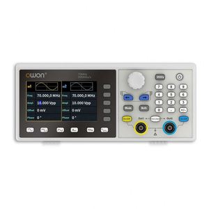 OWON DGE2070 70MHz <strong>Waveform</strong> <strong>Generator</strong> 300MSa/s 2-Channel <strong>Function</strong> <strong>Generator</strong> with 3.6 Inch LCD Support PC Remote Control - Product Image 1