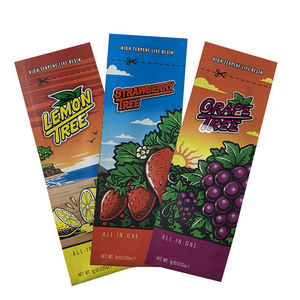 Bolsa de Mylar con Cierre Zip, Impresión Digital Personalizada, Transparente, para Envasar Chicle, <span class=keywords><strong>Sushi</strong></span>, Leche, Gelatina, Bolsa Vertical, 3.5g 14g 1g - Product Image 4