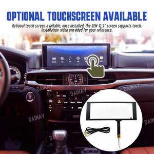 Boîtier de décodage Android 13 pour Lexus 2013-2019 LX 570, système multimédia GPS Qualcomm Android, interface d'écran arrière, Navi - Product Image 6