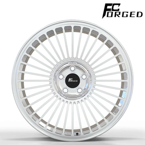 Jantes forgées chromées 2/<span class=keywords><strong>3</strong></span> pièces 18 19 20 22 24 pouces 5x120 5x130 5x112 pour Benz C63 C260 E260 E300 S400 S450 AMG <span class=keywords><strong>GT</strong></span> Gls600 BMW - Product Image 2