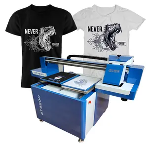 A3 A1 dtg Drucker T-Shirt Druckmaschine Kleider drucker auf Kleid l130 T-Shirt Sättigung maschine