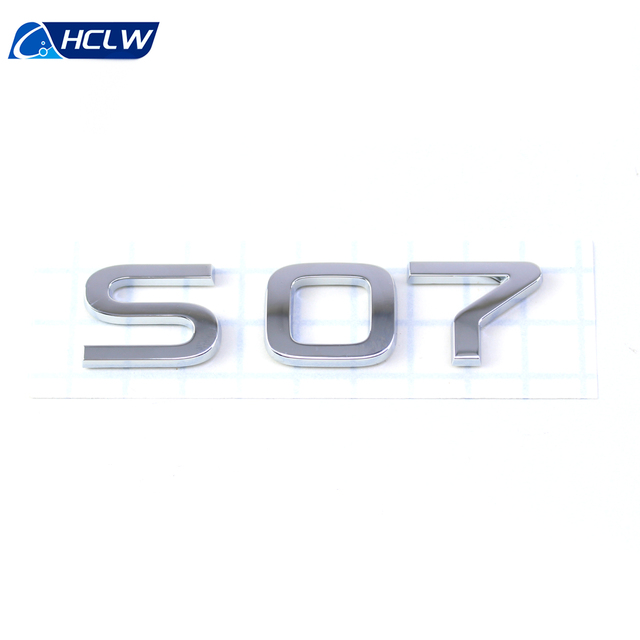 Genuine HCLW Brand Replacement New Rear Door Emblem Logo Assembly for Changan Deepal S07 2022-2023 OEM C673F271401-0200