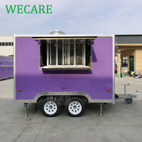 WECARE Camión de Comida Móvil para Shawarma, Helados, Panadería, Limonada, Café, Waffles, Panqueques, Postres y Snacks