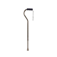Canne de marche réglable pour personnes âgées, en aluminium de haute qualité, noire, fournitures de réadaptation thérapeutique, canne pliable portable