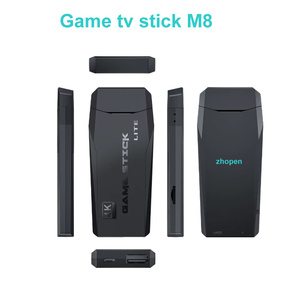 Wholesale 4K HD <b>TV</b> Video Game Dongle Double 2.4G Wireless Gamepad <b>Controller</b> Console 32GB Memory 64GB TF Card Expansion Video - Product Image 5