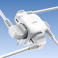LDNIO Z11 Factory Supply Square 3680W EU Plug Socket Extender Avec 4AC Prises