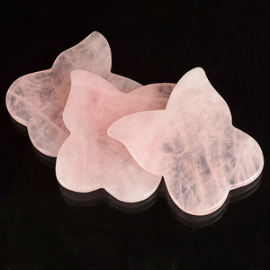 2019 <span class=keywords><strong>amazon</strong></span> Papillon <span class=keywords><strong>Gua</strong></span> <span class=keywords><strong>sha</strong></span> outil de <span class=keywords><strong>quartz</strong></span> <span class=keywords><strong>rose</strong></span> naturel papillon guasha pour corps massage du visage - Product Image 5