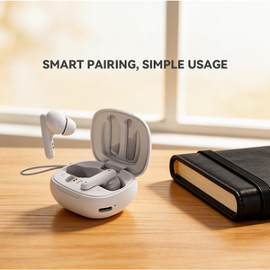 G12-S Wireless Headphones, Balanced Bass & Treble, Comfortable Wear, 380mAh Charging Case - Product Image 5