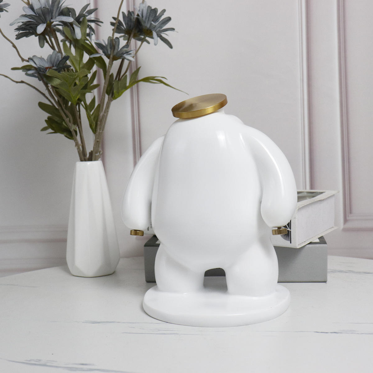 Casquillo plano blanco 20*16*22