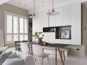 שולחן קפה עגול מודרני עם משטח עץ ומסגרת מתכת מתכווננת לסלון, חדר שינה או משרד - Product Image 4