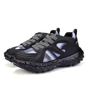 2025 zapatos de suela gruesa bajos de moda cómodos transpirables casuales zapatos deportivos de moda para hombres - Product Image 1