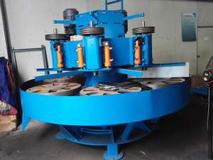 Baumaterialien-Gießzubehör kleine Größe Betonfliese Terrasso Scheibenmahlwerk Poliermaschine - Product Image 4