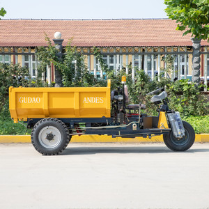 Mini-dumper minier pour chantier, tricycle basculant <span class=keywords><strong>électrique</strong></span> motorisé à trois roues, norme Euro - Product Image 5