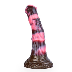 Dildo realista de pene de caballo con ventosa, de silicona multicolor, grande y largo, para masaje anal, juguetes sexuales para hombres y mujeres - Product Image 6