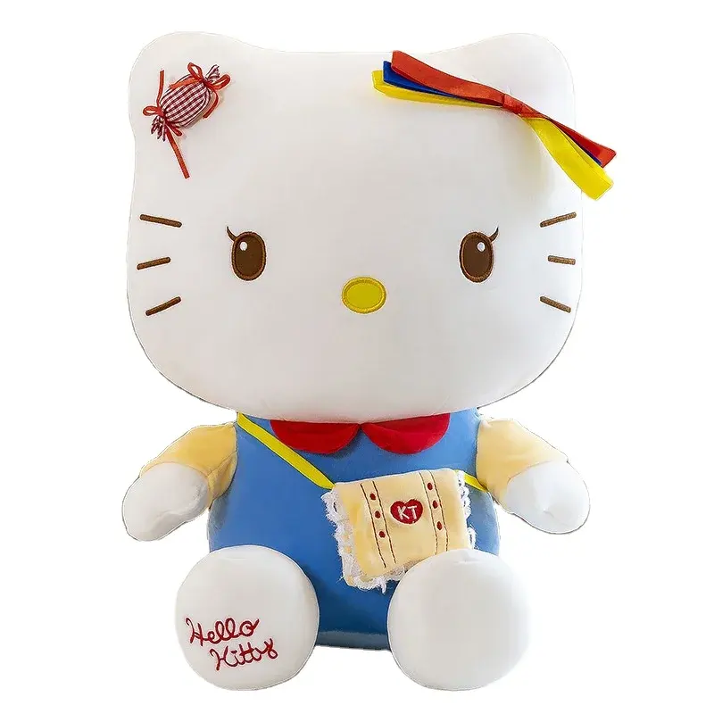 Nouveau Noël Kt Chat Poupée Hi Kitty En Peluche Jouet Sourcing Agent De Noël Blanc le Kitty En Peluche Jouets Kt Chats Pâques Kitty En Peluche Poupée